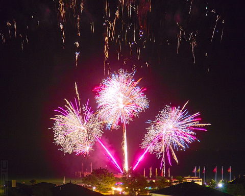 Feuerwerk in Ostholstein