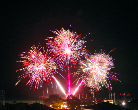 Feuerwerk - Ein gutes Neues Jahr